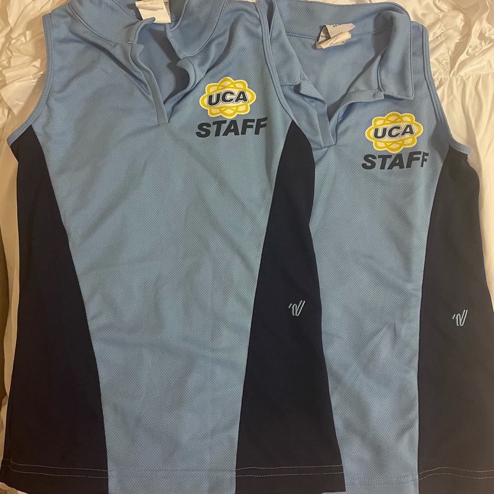 UCA Staff Sleeveless Polo Shirts